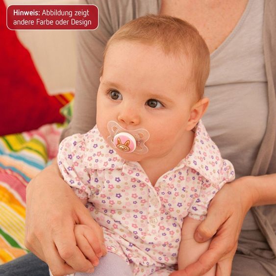 MAM Schnuller 2er Pack Original - Silikon 0-6 M - I love Daddy - für Jungen