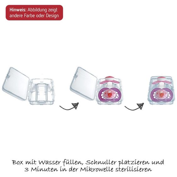 MAM Schnuller 2er Pack Original - Silikon 0-6 M - I love Mummy - für Mädchen