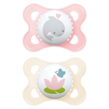 Pacifier 2-pack Original - Silicone 0-6 M - Pink