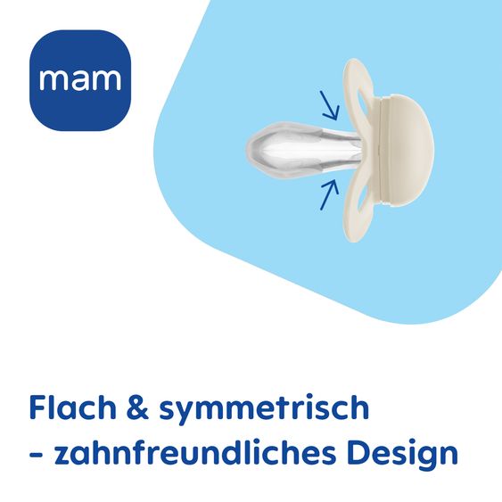 MAM Pacifier 2-Pack Original Start - Silicone - Pink - Size: 0-2 M