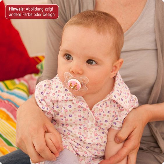 MAM Schnuller 2er Pack Start - Silikon 0-2 M - für Mädchen