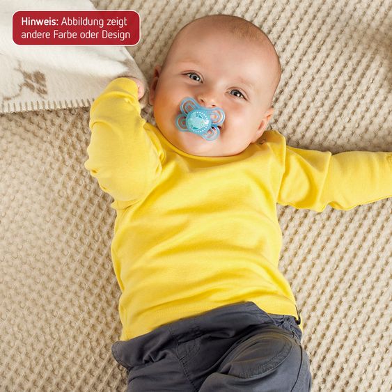 MAM Schnuller Perfect - Silikon 0-6 M - für Jungen