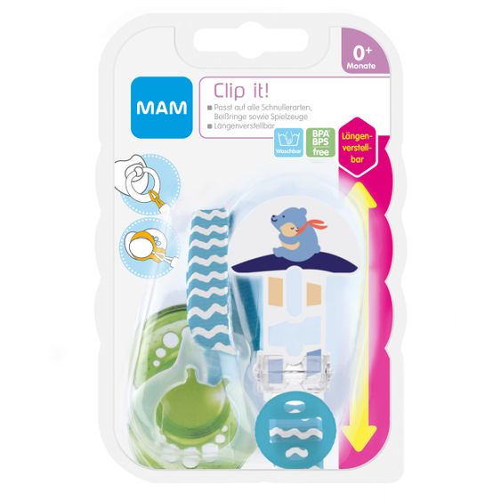 MAM Fascia per manichini Clip it - Orso