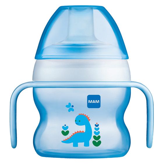 MAM Trinkbecher Starter Cup 150 ml - Silikon - Blau