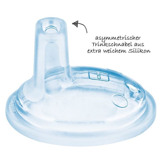 MAM Trinkbecher Starter Cup 150 ml - Silikon - Blau