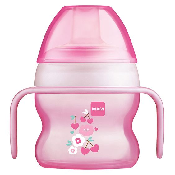 MAM Trinkbecher Starter Cup 150 ml - Silikon - Rosa