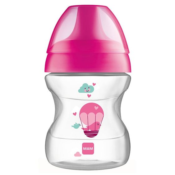 MAM Trinklern-Flasche Learn to Drink Cup Fashion 190 ml - Pink