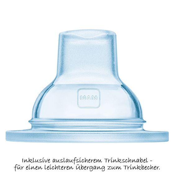 MAM Trinklern-Flasche Trainer+ 220 ml - Grün