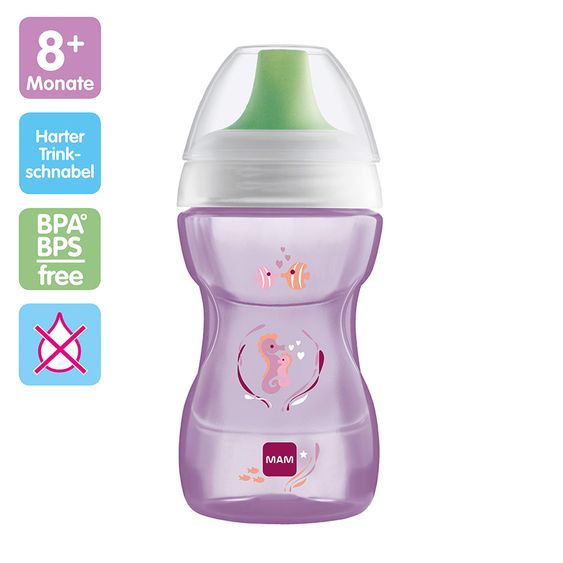 MAM Trinklernflasche Fun to Drink Cup 270 ml - für Mädchen