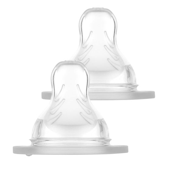 MAM Teat 2 pack silk teat - silicone size 3