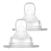 Confezione da 2 tettarelle - Silicone SkinSoft Gr.3