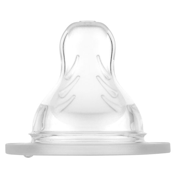 MAM Teat 2 pack silk teat - silicone size 3