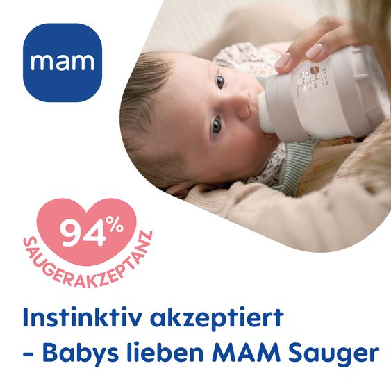 MAM Confezione da 2 tettarelle - Silicone SkinSoft Gr.X