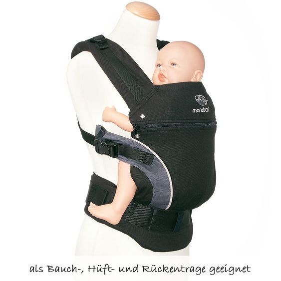 manduca Babytrage - Black