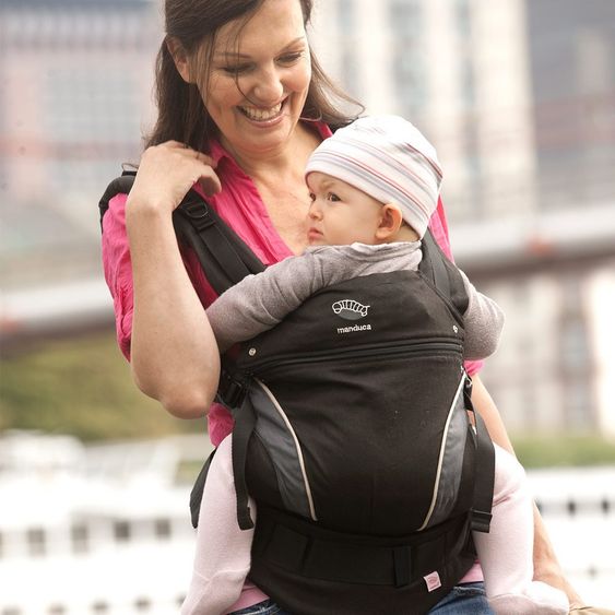 manduca Babytrage - Black