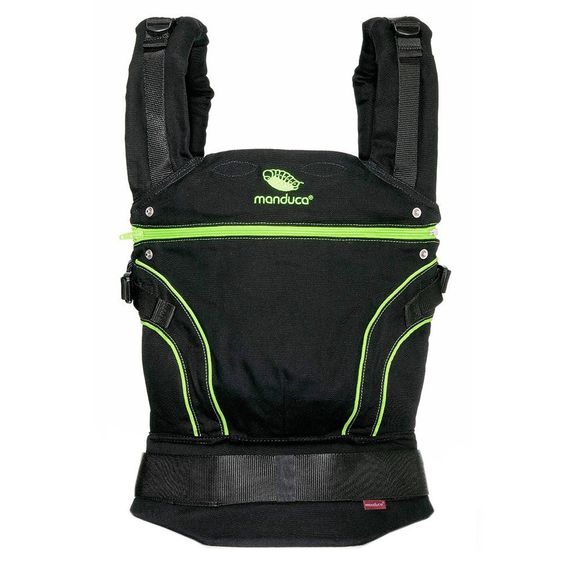 manduca Babytrage Blackline - Screamin Green