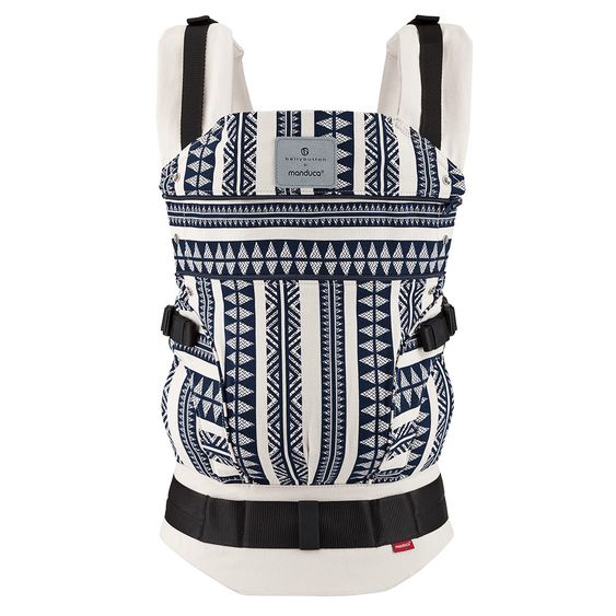 manduca Babytrage First - Bellybutton - Boho Blue