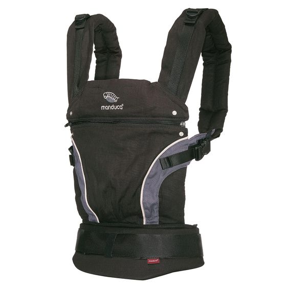 manduca Babytrage First - Black
