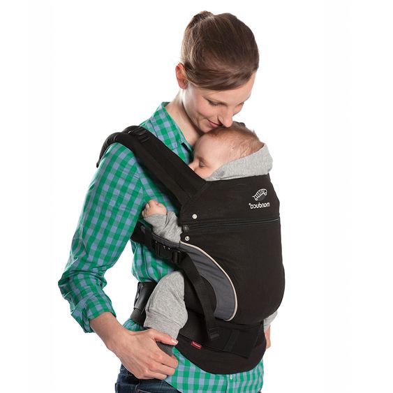 manduca Babytrage First - Black