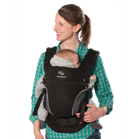 manduca Babytrage First - Black
