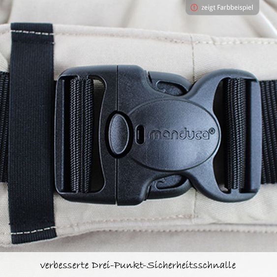 manduca Babytrage First - Black