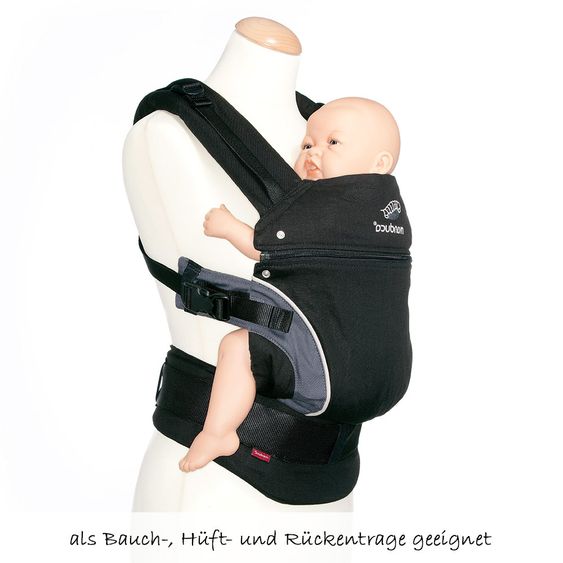 manduca Babytrage First - Black
