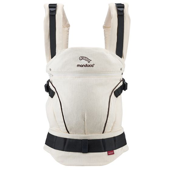 manduca Babytrage First - Hemp Cotton - Natur Braun