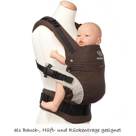 manduca Babytrage First Newstyle - Brown