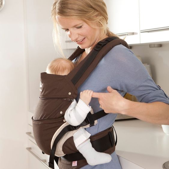 manduca Babytrage First Newstyle - Brown