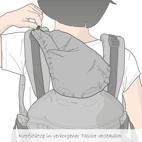 manduca Babytrage - Navy
