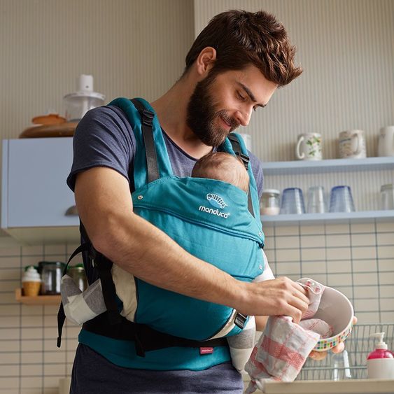 manduca Babytrage - Petrol