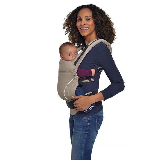 manduca Babytrage Pure Cotton Premium Bundle - Desert Sand