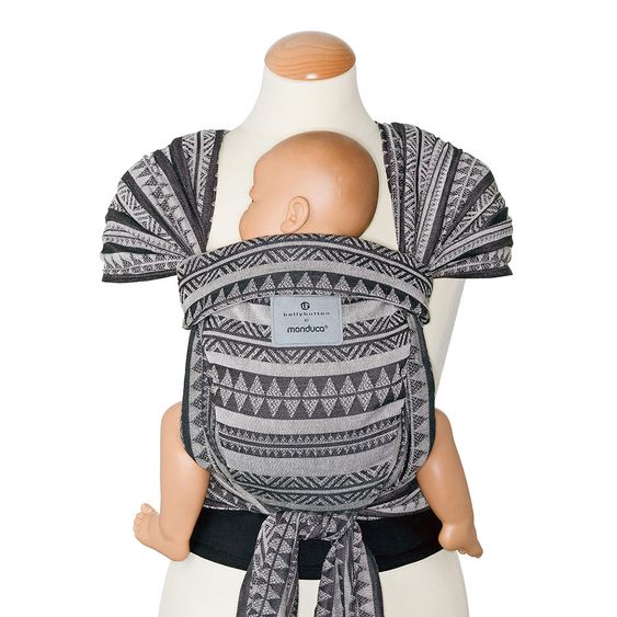 manduca Babytrage Twist - Bellybutton - Boho Black
