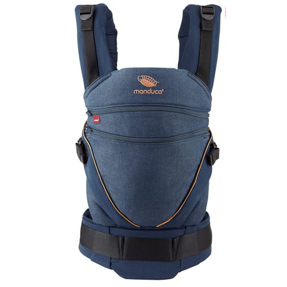 manduca Baby Carrier XT Cotton - Denimblue Toffee