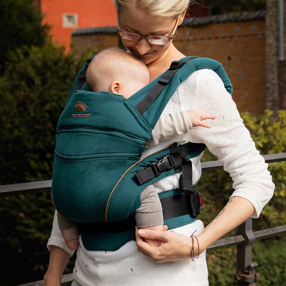 manduca Baby Carrier XT Cotton - Denimteal Toffee