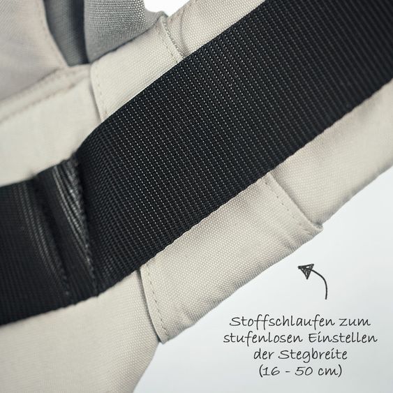 manduca Babytrage XT Cotton - Grey Orange