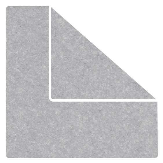 manduca Babytrage XT Cotton inkl. Cover Cold Weather Silver Cloud - Grey White