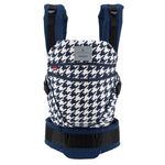 Babytrage XT für Neugeborene ab 3,5 kg - 20 kg mit 3 Tragepositionen aus 100% Bio-Baumwolle - Bellybutton - PepitaNavy