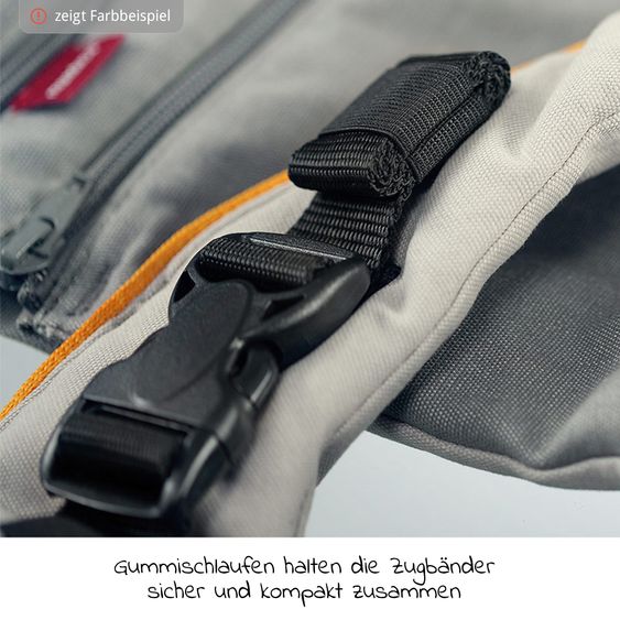 manduca Babytrage XT für Neugeborene ab 3,5 kg - 20 kg mit 3 Tragepositionen aus 100% Bio-Baumwolle - Bellybutton - PepitaNavy