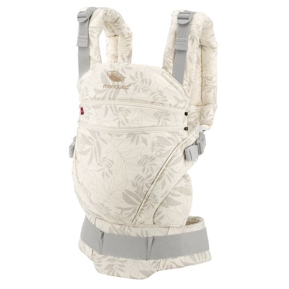 manduca Baby carrier XT for newborns from 3.5 kg - 20 kg with 3 carrying positions made of 100% organic cotton - Botanic Vanilla