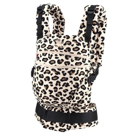manduca Baby carrier XT for newborns from 3.5 kg - 20 kg with 3 carrying positions made of 100% organic cotton - Leo