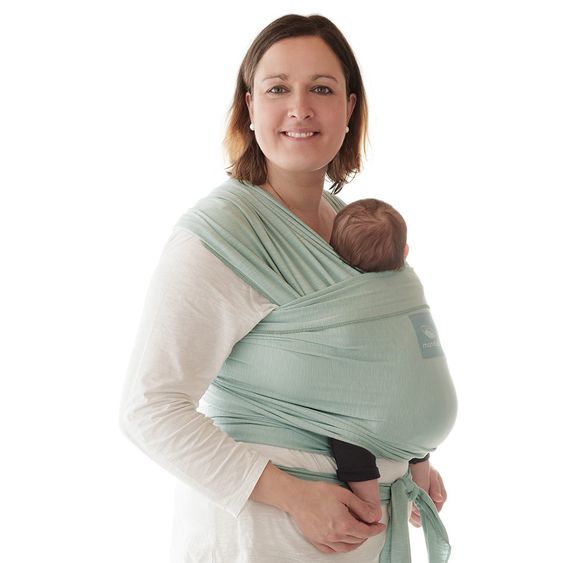 manduca Babytragetuch Sling elastisch 510 x 60 cm - Limited Edition Littel Stars - Mint