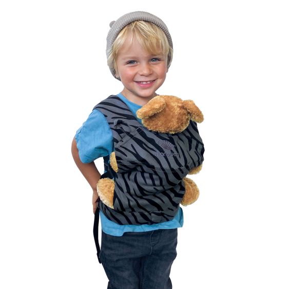 manduca Cotton doll carrier - Limited Edition - Zebra