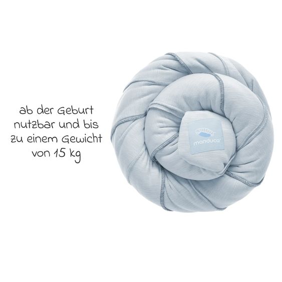 manduca Fascia porta bebè Fascia elastica 510 x 60 cm - Arctic