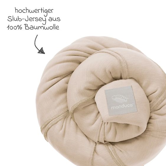 manduca Baby sling Elastic Sling 510 x 60 cm - Powder