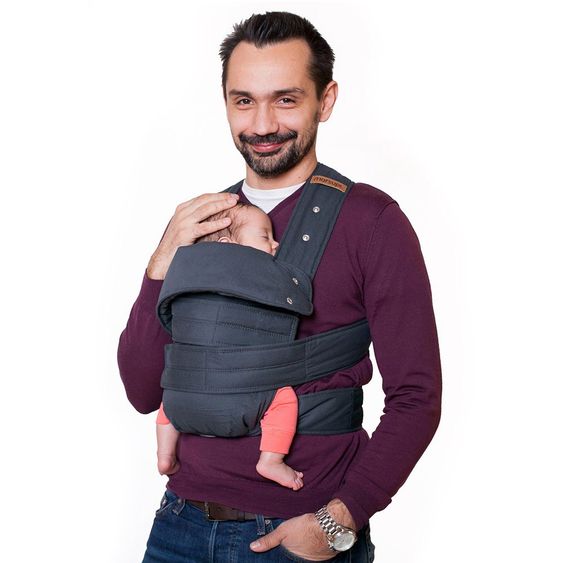 Marsupi Babytrage - Anthrazit - Gr. S/M