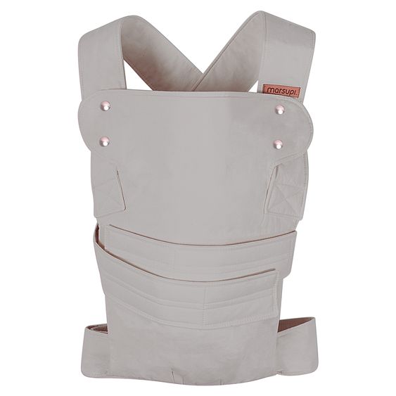 Marsupi Baby carrier Breeze 2.0 size L for newborns from 3.5 kg -15 kg - Lightgrey