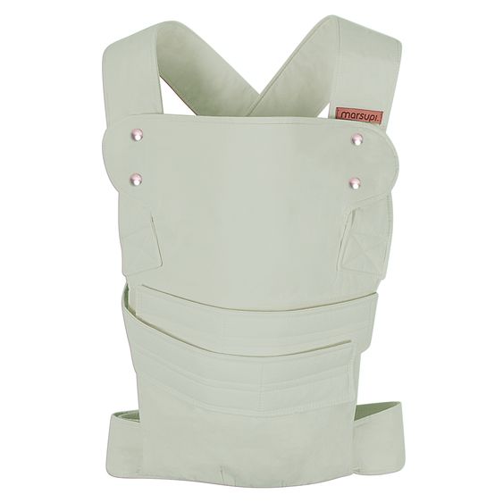 Marsupi Babytrage Breeze 2.0 Gr. L für Neugeborene von 3,5 kg -15 kg - Pistazie