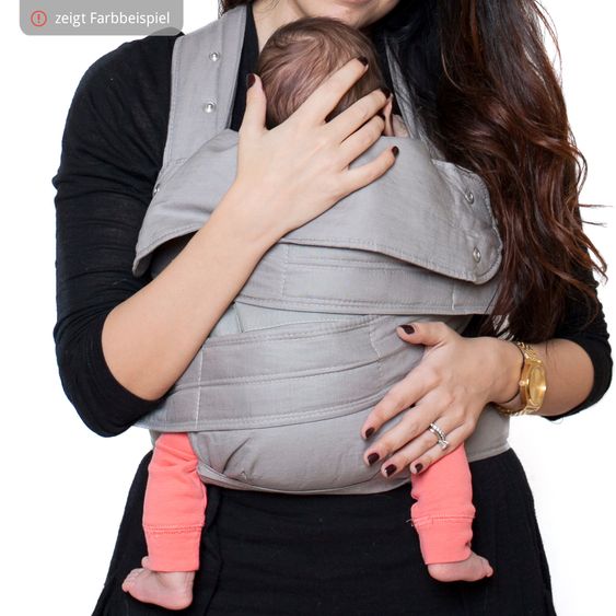 Marsupi Baby carrier Breeze 2.0 size L for newborns from 3.5 kg -15 kg - pistachio