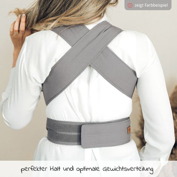 Marsupi Babytrage Breeze 2.0 Gr. XL für Neugeborene von 3,5 kg -15 kg - Pistazie